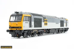 Accurascale ACC2893 Class 60 60092 'Reginald Munns Lui' Triple Grey Coal Sector Dcc Ready (OO Gauge) Free Postage