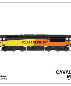 Cavalex Models CM56105S Class 56105 Colas Railfreight Dcc Sound (OO Gauge) Free Postage