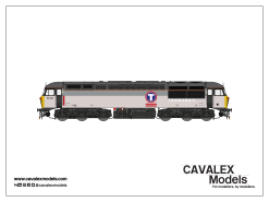 Cavalex Models CM56129S Class 56129 Transrail Livery Dcc Sound (OO Gauge) Free Postage