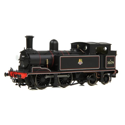 EFE Rail E85017 LSWR Adams O2 30179 BR Lined Black Early Emblem (OO Gauge)