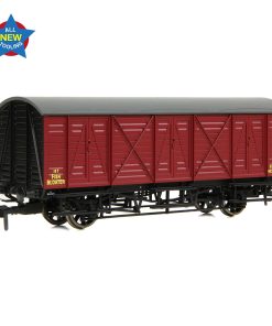 EFE Rail E87060 GWR 10T 'Bloater' Fish Van BR Crimson (OO Gauge)