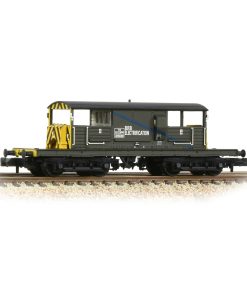 Graham Farish 377-878 SR 25T 'Queen Mary' Brake Van BR Departmental Olive Green (N Gauge)