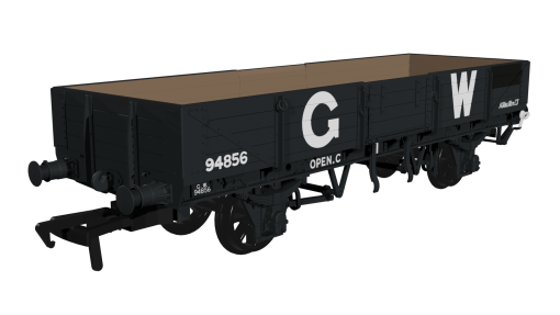 Rapido Trains 964001 GWR ‘Open C’ – GWR No.94856 (OO Gauge)