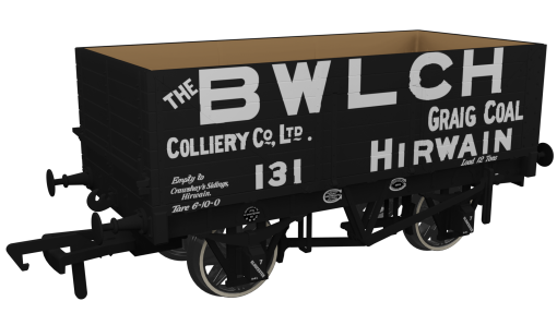Rapido Trains 967213 Bwlch, 7-plank RCH 1907 Spec Private Owner (OO Gauge)