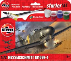 Airfix A55014 Starter Set - Messerschmitt Bf109F-4 (1:72 Scale)