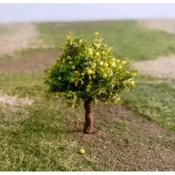 Tasma Products 00966 Pear Trees (4) Per Pack (N Gauge)