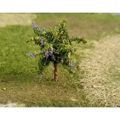 Tasma Products 00967 Plum Trees (4) Per Pack (N Gauge)