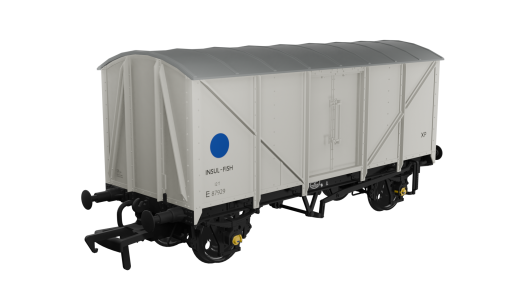 Rapido Trains 957001 BR 1/801 Blue Spot Fish Van – No. E87929 Era 4 (OO Gauge)
