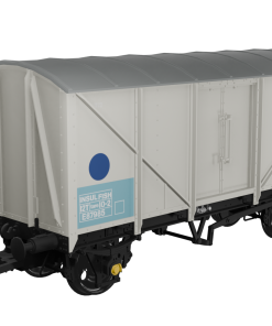 Rapido Trains 957004 BR 1/801 ‘Ice Blue’ Fish Van – No.E87985 Era 4/5 (OO Gauge)