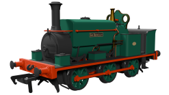Rapido Trains 960504 Manning Wardle L Class ‘Sir Berkeley (Cranford condition) Dcc Sound (OO Gauge) Free Postage
