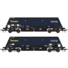 Accurascale ACC3144 Cutdown HYA - Blue/Black with Touax/GB Railfreight branding (Pack 1) (OO Gauge)