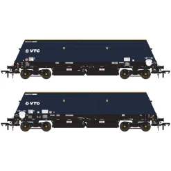 Accurascale ACC3147 Cutdown HYA ex-Biomass - Blue/Black with VTG branding (Pack 1) (OO Gauge)