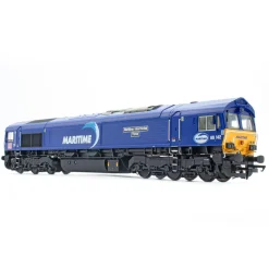 Accurascale ACC3011 Class 66 DB Maritime Blue 66142 "Maritime Intermodal Three" Dcc Ready (OO Gauge) Free Postage