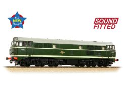 Bachmann Branchline 35-801ASF Class 30 D5617 BR Green Late Crest Dcc Ready Plux 22 Socket (OO Gauge)
