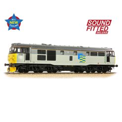 Bachmann Branchline 35-823ASFX Class 31/1 Refurbished 31304 BR Railfreight Petroleum Sector Dcc Sound Deluxe (OO Gauge)