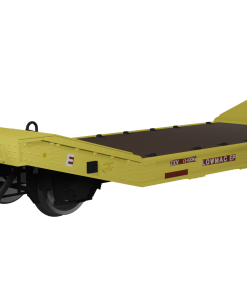 Rapido Trains 929011 LOWMAC ‘ZXV’ B904502 – Engineers Yellow (OO Gauge)
