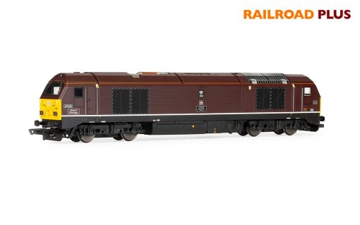 Hornby R30323 RailRoad Plus DB, Class 67, Bo-Bo, 67005 'Queen's Messenger' - Era 10 (OO Gauge)