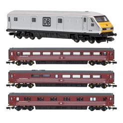 Dapol 2D-017-100 Mk 3 four piece coach set "DB Schenker management train" N Gauge