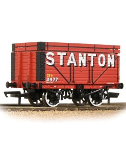 Bachmann Branchline 37-206B 8 Plank Wagon Coke Rails 'Stanton' Red (OO Gauge)