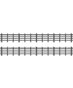 Ratio 425 Lineside Fencing, Black (OO Gauge)