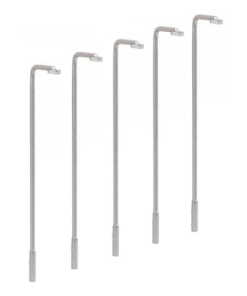 Ratio 455 Modern Street Lamps (OO Gauge)