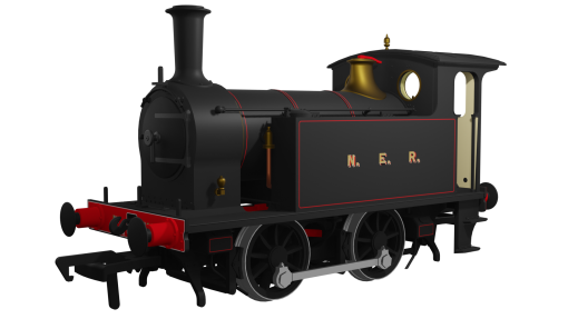 Rapido Trains 932003 NER H Class – No.1303 NER Lined Black (OO Gauge)