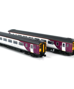 Gaugemaster Collection GM2210901 Class 156 2-car DMU 156919 in East Midlands Railway 'Regional' purple & white (N Gauge) Free Postage