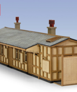 Peco LK-205 GWR Wooden Station Building (Monkton Combe) (OO Gauge)