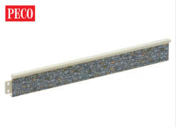 Peco LK-61 Platform Edging, Stone (OO Gauge)
