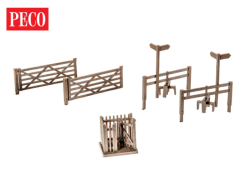 Peco LK-46 Field Gates, Stiles and Wicket Gate (OO Gauge)