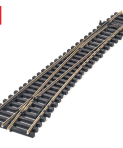 Peco SL-U1296 TT:120 C55 Turnout, Medium Radius, Left Hand, Unifrog (TT:120)