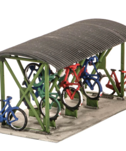 Wills Kits SS23 Bicycle Shed and Bicycles (OO Gauge)