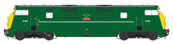Heljan 4240 Class 42 'Warship' V1 BR Green FYE 'Centaur' No.D808 Diesel Locomotive Dcc Ready (OO Gauge) Free Postage