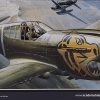 Academy 12468 USAAF P-40E Warhawk Fighter Aircraft (1:72 Scale)
