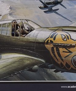 Academy 12468 USAAF P-40E Warhawk Fighter Aircraft (1:72 Scale)