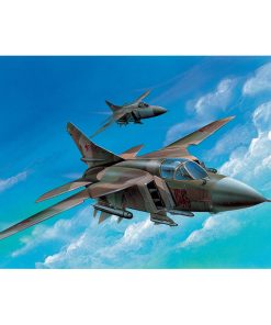 Academy 12614 Soviet Air Force MiG-23 Flogger Fighter Aircraft (1:144 Scale)