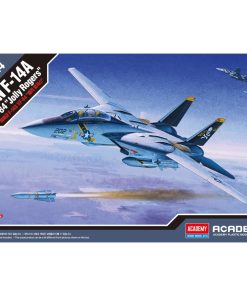 Academy 12626 US Navy F-14A Tomcat VF-84 Jolly Rogers Fighter Aircraft (1:144 Scale)