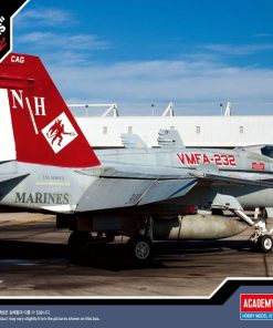 Academy 12627 US Navy F/A-18A+ VMFA-232 “Red Devils” Fighter Aircraft (1:144 Scale)