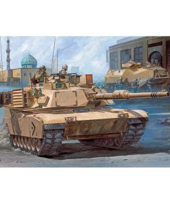 Academy 13202 US Army M1A1 Abrams Iraq 2003 Main Battle Tank (1:35 Scale)