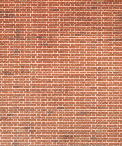 Metcalfe M0054 Red Brick Sheets (OO Gauge)
