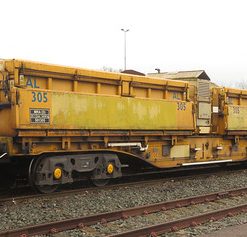 Dapol 4F-075-006 MRA Ballast Wagon Metronet (OO Gauge)