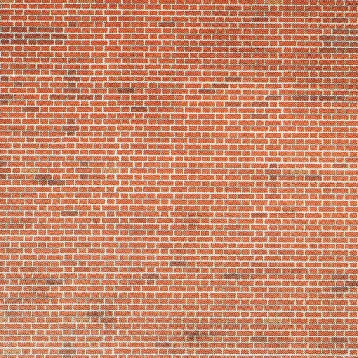 Metcalfe PN900 Red Brick Sheets (N Gauge)