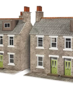 Metcalfe PN104 Terraced Houses in Stone (N Gauge)