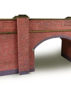 Metcalfe PN146 Railway Bridge In Red Brick (N Gauge)