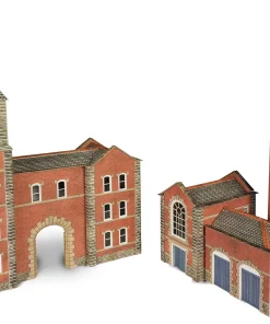 Metcalfe PN184 Boilerhouse & Factory Entrance  (N Gauge)