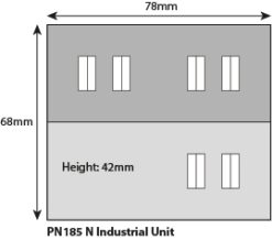 Alternative view of Metcalfe PN185 Industrial Unit (N Gauge)