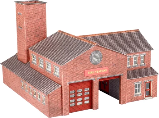Metcalfe PN189 Fire Station (N Gauge)
