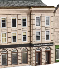 Metcalfe PN971 Low Relief Bank & Shop (N Gauge)