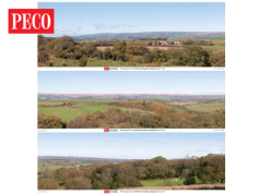 Peco SK-P04 Countryside Photographic Backscene (Multiple Gauges)