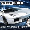 Airfix J6019 QUICKBUILD Lamborghini Aventador white
